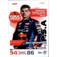 188 - Max Verstappen - PSA - 2024