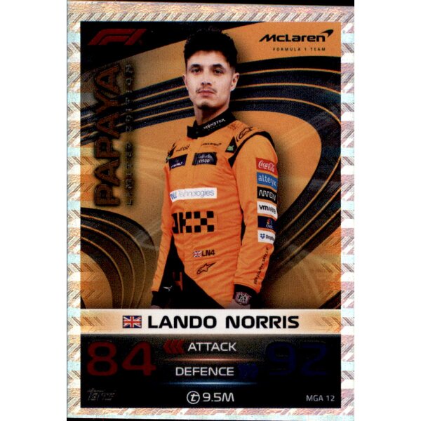 MGA 12 - Lando Norris - Fivefold - 2024