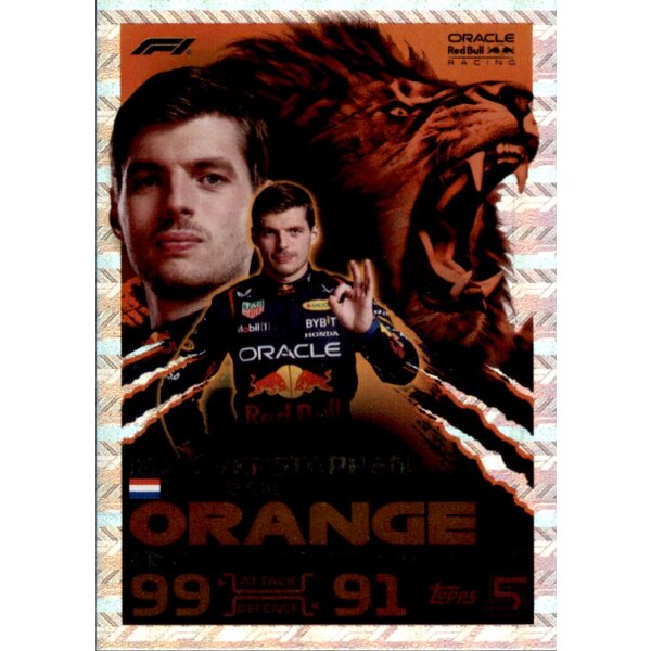 LE01 - Max Verstappen - Limited Edition - Orange - 2024