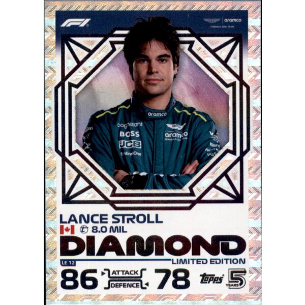 LE12 - Lance Stroll - Limited Edition - Diamond - 2024