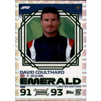 LE22 - David Coulthard - Limited Edition - Emerald - 2024