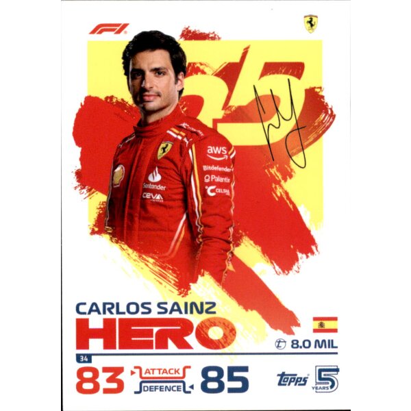 34 - Carlos Sainz