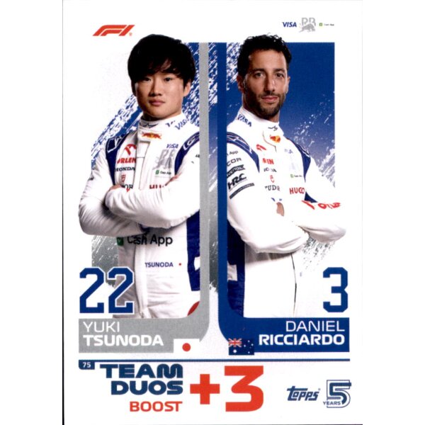 75 - Yuki Tsunoda & Daniel Ricciardo - Team Duo