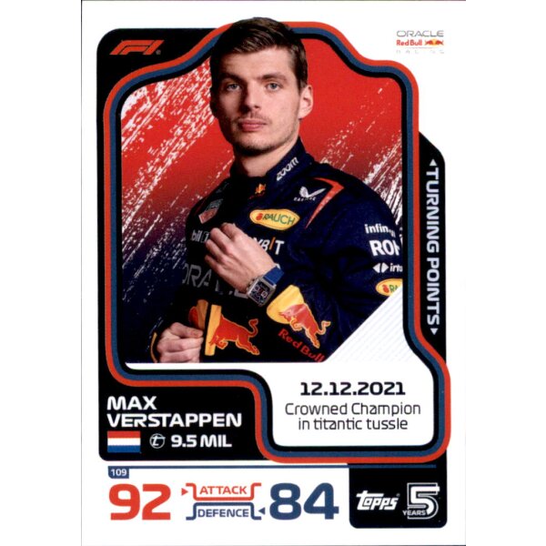 109 - Max Verstappen - Turning Point