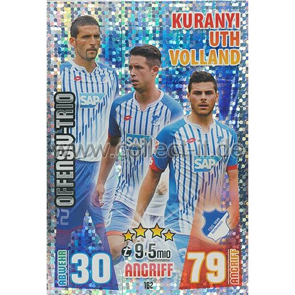 MX-162 - Kevin KURANYI, Mark UTH & Kevin VOLLAND - Offensiv-Trio - Saison 15/16