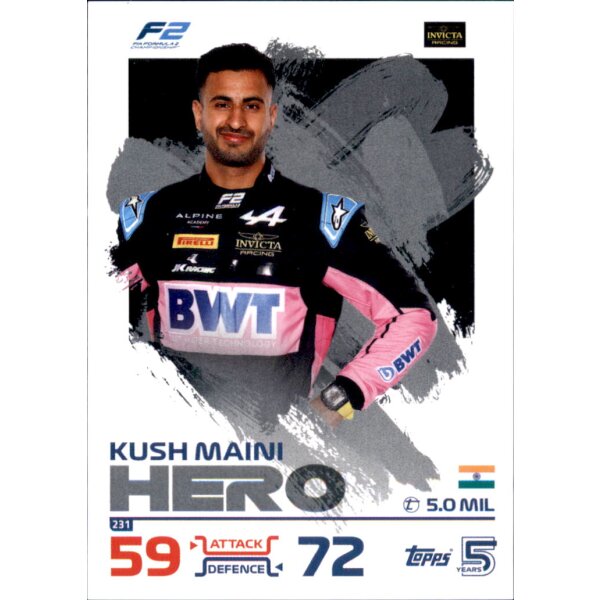 231 - Kush Maini - F2 Hero