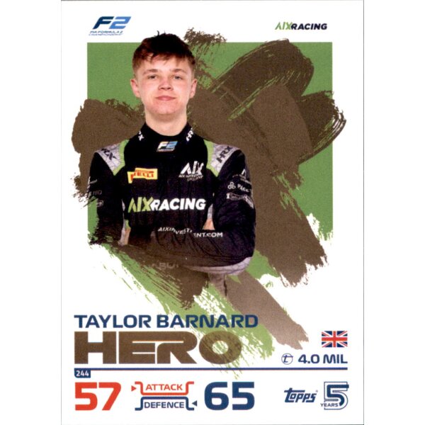 244 - Taylor Barnard - F2 Hero