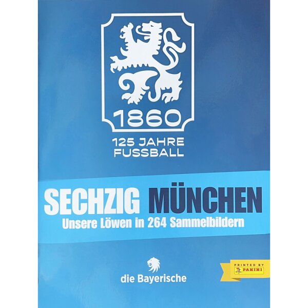 1860 München - 125 Jahre Fußball - Sammelsticker - 1 Album