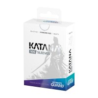 Ultimate Guard Katana Standard Size Sleeves - White...