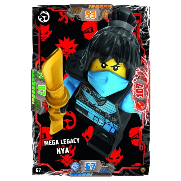 67 - Legacy Nya - Helden Karte - Mega Legacy - Serie 9 NEXT LEVEL