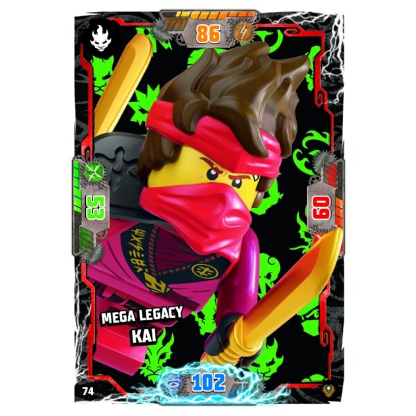 74 - Legacy Kai - Helden Karte - Mega Legacy - Serie 9 NEXT LEVEL