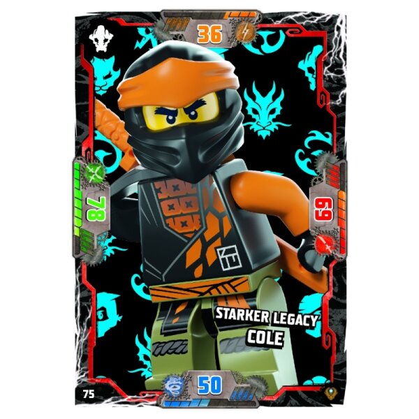 75 - Starker Legacy Cole - Helden Karte - Serie 9 NEXT LEVEL