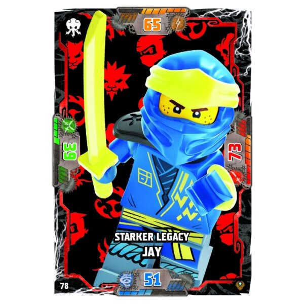 78 - Starker Legacy Jay - Helden Karte - Serie 9 NEXT LEVEL