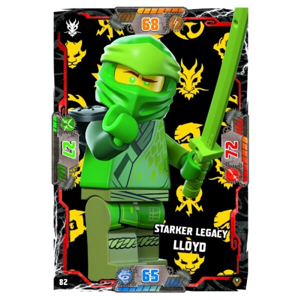 82 - Starker Legacy Lloyd - Helden Karte - Serie 9 NEXT LEVEL