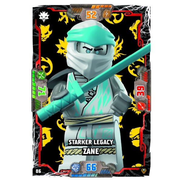 86 - Starker Legacy Zane - Helden Karte - Serie 9 NEXT LEVEL