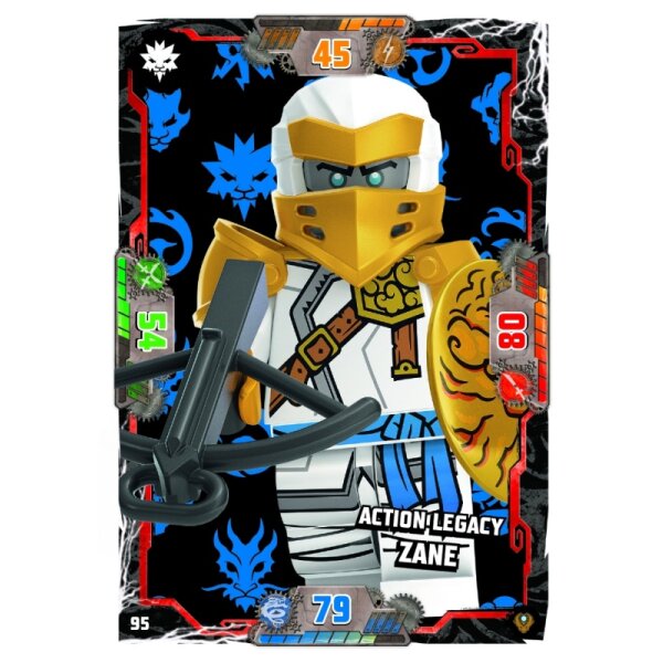 95 - Action Legacy Zane - Helden Karte - Serie 9 NEXT LEVEL