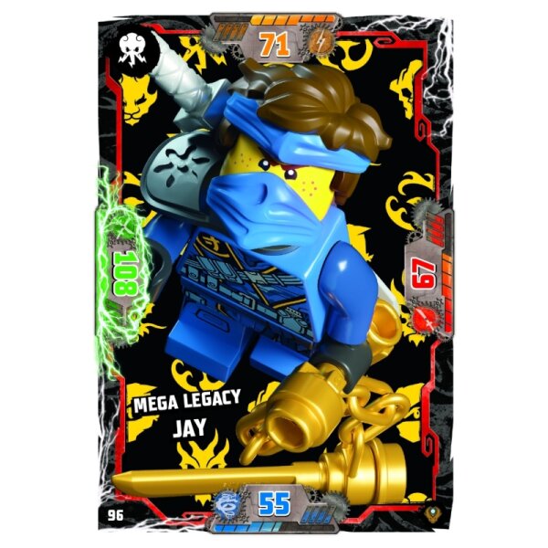 96 - Legacy Jay - Helden Karte - Mega - Serie 9 NEXT LEVEL