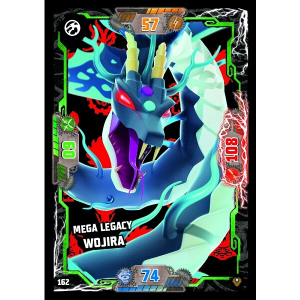 162 - Legacy Wojira - Schurken Karte - Mega Legacy - Serie 9 NEXT LEVEL