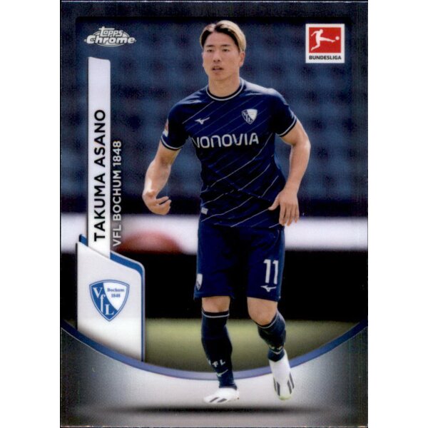 12 - Takuma Asano - Topps Chrome Bundesliga 2023/2024