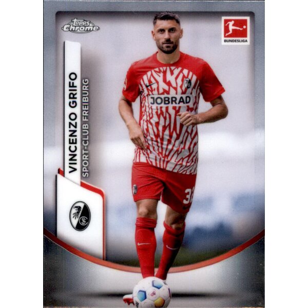 37 - Vincenzo Grifo - Topps Chrome Bundesliga 2023/2024