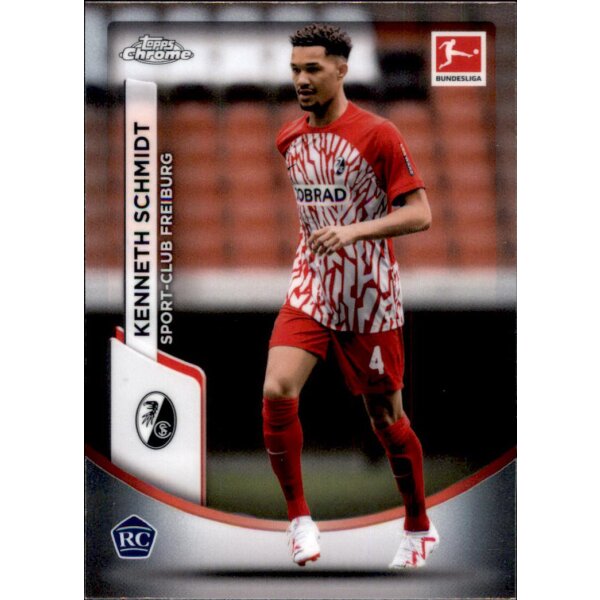 38 - Kenneth Schmidt - RC - Topps Chrome Bundesliga 2023/2024