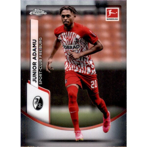 40 - Junior Adamu - Topps Chrome Bundesliga 2023/2024