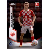 74 - Brajan Gruda - Topps Chrome Bundesliga 2023/2024