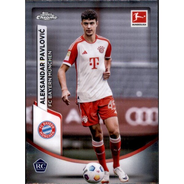 88 - Aleksandar Pavlovic - Topps Chrome Bundesliga 2023/2024