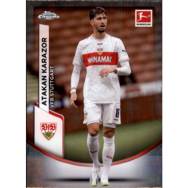 89 - Atakan Karazor - Topps Chrome Bundesliga 2023/2024