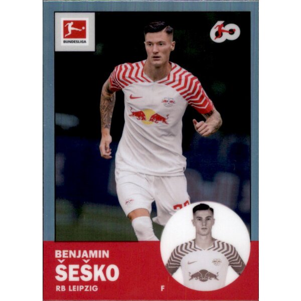 TAN32 - Benjamin Sesko - 1963 Topps - Topps Chrome Bundesliga 2023/2024