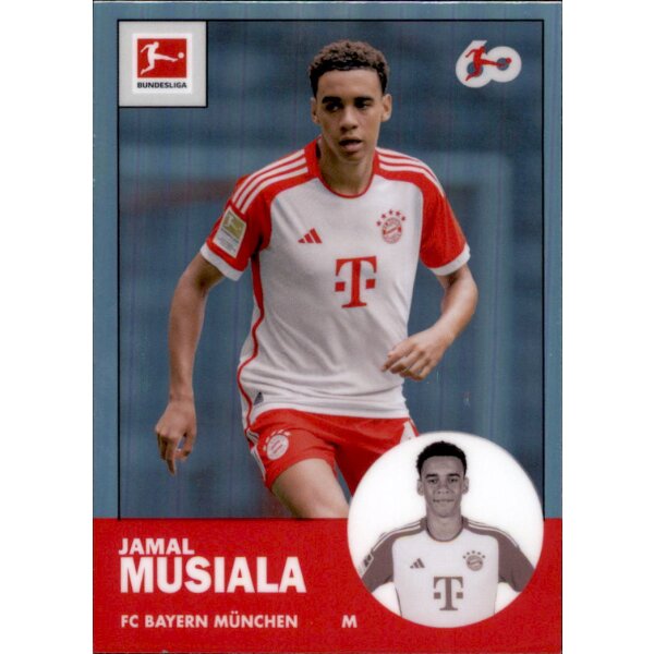 TAN43 - Jamal Musiala - 1963 Topps - Topps Chrome Bundesliga 2023/2024