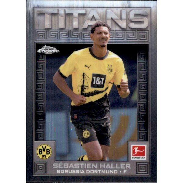 TI-2 - Sebastien Haller - Titan - Topps Chrome Bundesliga 2023/2024