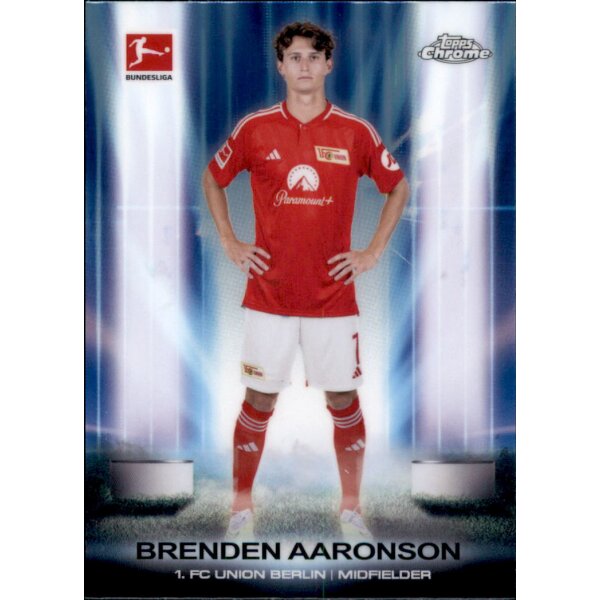 UB-1 - Brenden Aaronson - Ultrabeam - Topps Chrome Bundesliga 2023/2024