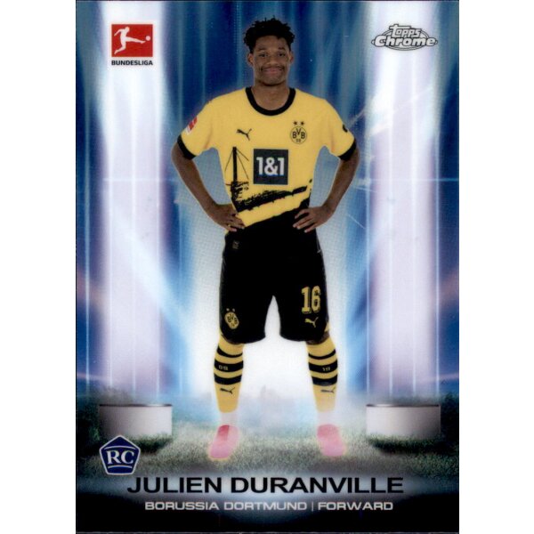 UB-2 - Julien Duranville - Ultrabeam - Topps Chrome Bundesliga 2023/2024