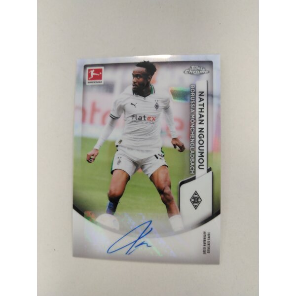 BCA-NN - Nathan Ngoumou - Autograph - Topps Chrome Bundesliga 2023/2024