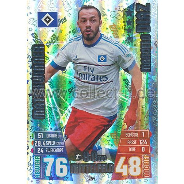 MX-344 - Marcelo DIAZ - Matchwinner - Saison 15/16