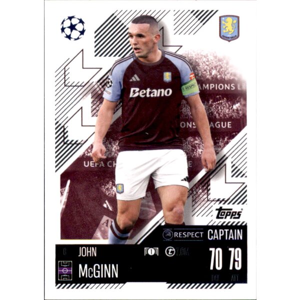 6 - John McGinn - Captain - 2024/2025