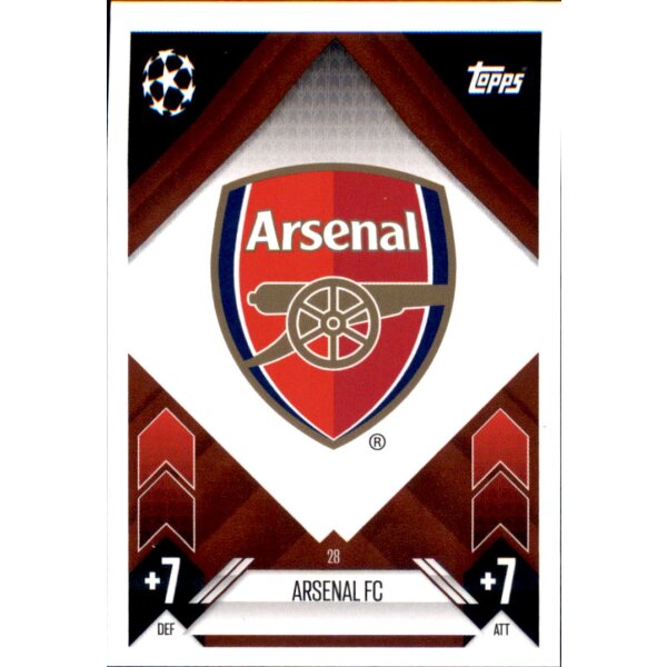 28 - FC Arsenal London - Team Badge - 2024/2025