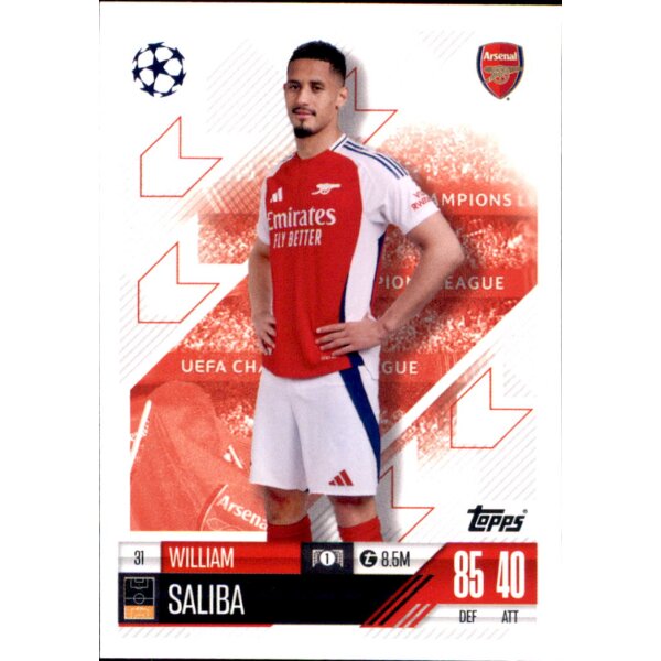 31 - William Saliba - 2024/2025