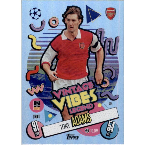 415 - Tony Adams - Vintage Vibes Legend - 2024/2025