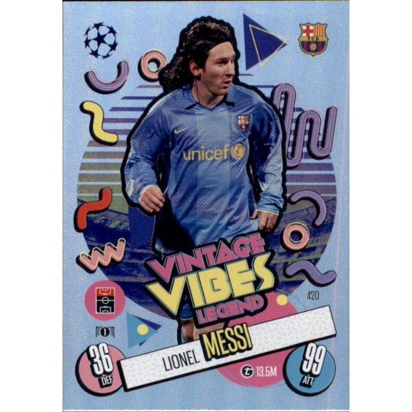 420 - Lionel Messi - Vintage Vibes Legend - 2024/2025