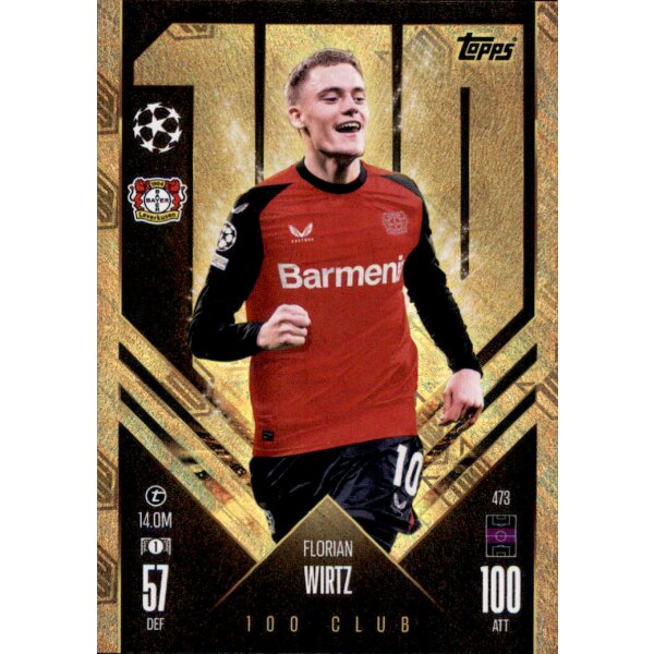 473 - Florian Wirtz - 100 Club - 2024/2025