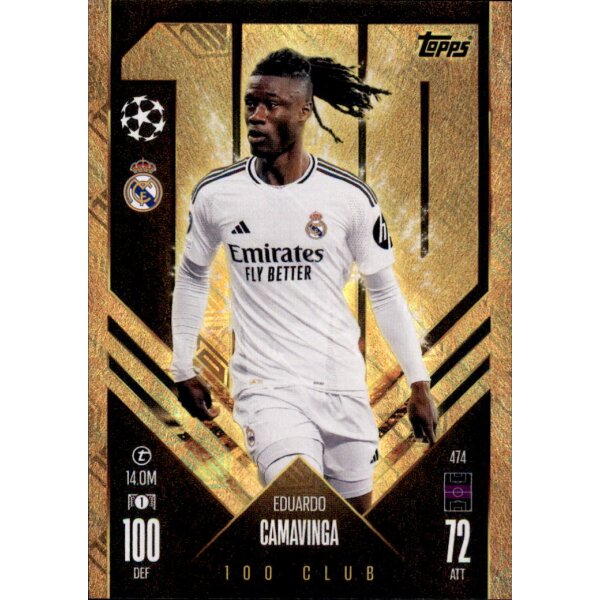 474 - Eduardo Camavinga - 100 Club - 2024/2025