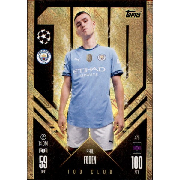 475 - Phil Foden - 100 Club - 2024/2025