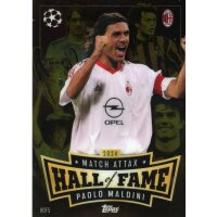 HOF 5 - Paolo Maldini - Hall of Fame Chrome - 2024/2025