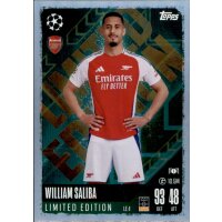 LE4 - William Saliba - Limited Edition - 2024/2025