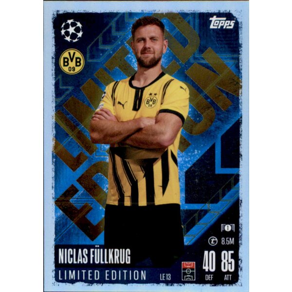 LE13 - Niclas Füllkrug - Limited Edition - 2024/2025