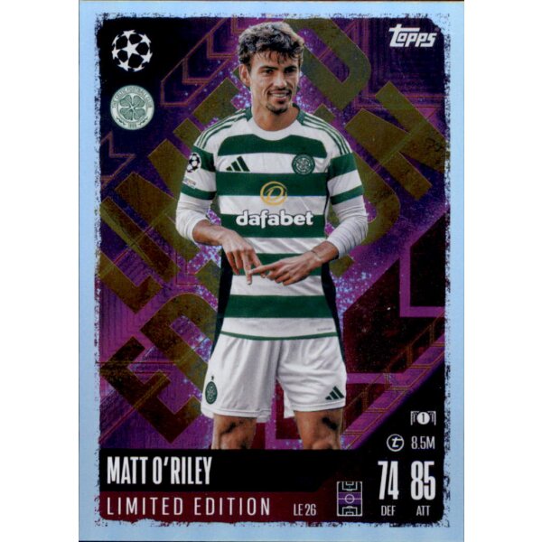 LE26 - Matt O’Riley - Limited Edition - 2024/2025