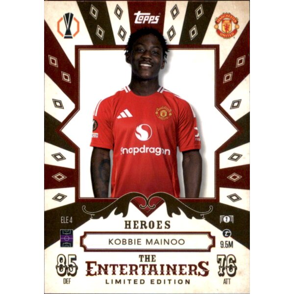 ELE 4 - Kobbie Mainoo - The Entertainers Limited Edition - 2024/2025