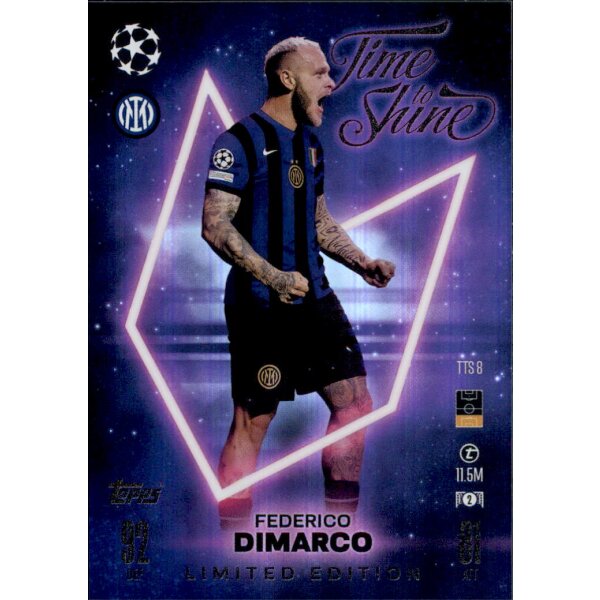 TTS 8 - Federico Dimarco - Time to Shine Limited Edition - 2024/2025